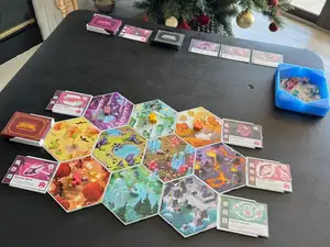 Casting Shadows Magnetic HexTile  Grid