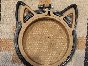 Embroidery Hoop - Cat Shape 12.5/15 cm
