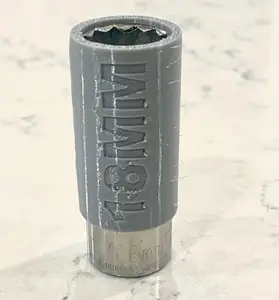 Deep Well Socket Sleeve/Cover - 17mm, 18mm, 19mm