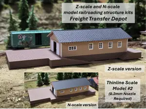 Freight Transfer Depot (TSM#02) for Z & N-Scale