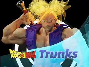 Dragon Ball Super Saiyan Trunks