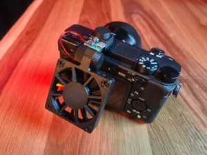 Hot Shoe Fan Holder (Sony Alpha Cooler)