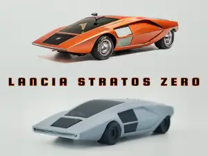 [Scale 64] Lancia Stratos Zero_Model Kit