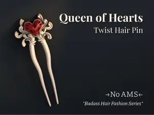 Queen of Hearts - Twist Hairpin