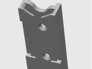 Mitsubishi Colt boot bracket hinge part
