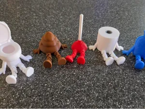 Toilet Buddy's Set