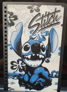 alien monster fan art notebook cover