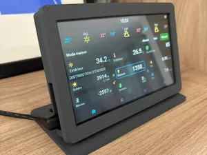 Boitier ecran waveshare esp32-p4-touch-lcd-7B