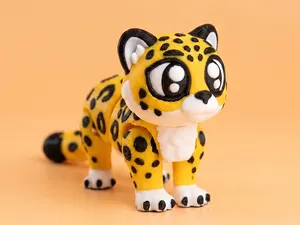 Flexi Leopard - Toy/Keychain