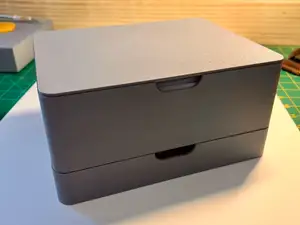Large Two-Part Storage Box with Lid