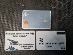 Visa Mastercard card cover kapitan bomba