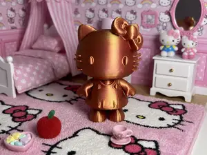 Hello Kitty en robe mignon