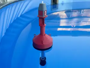 Poolthermometer - Fahrwassertonnen-Stil
