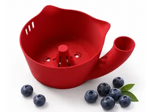 Cat-Shaped Blueberry Washing Bowl