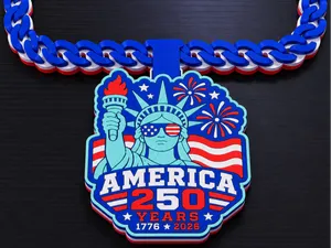 Lady Liberty 250 Year Hype Chain