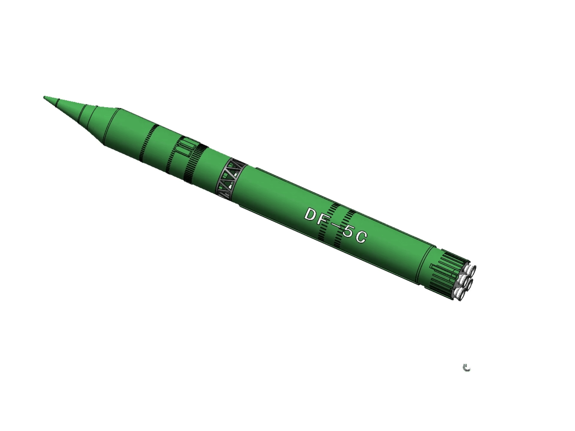东风-5C DF-5C 模型 火箭 导弹