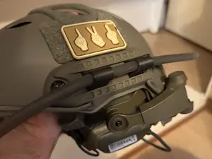 Anti Fog Unit Tube to ARC rail for Tactical Helmet