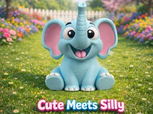 Elliot the Goofy Elephant – Cozy Silly Collection