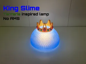 King Slime - Terraria Inspired Lamp