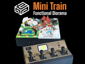 CyberBrick Motor Box for Mini Train Diorama
