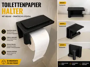 Klopapierhalter / Toilet paper holder