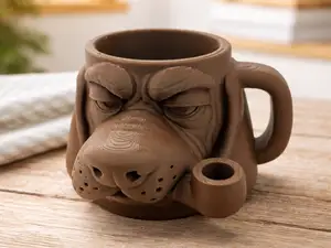 Brumm - Hund Becher mit Pfeifen-Grimm