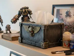 Imperialer Taschentuchspender–Trost des Imperators
