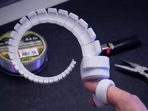Articulated Tentacle (Inspired by SpiRobs)
