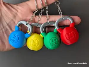 Kettlebell Keychains | 4 to 40 kg