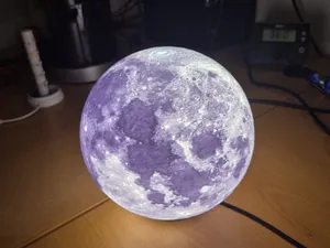 Mond Lampe 18cm