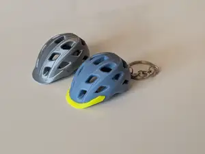 Cycling Helmet Keychain