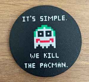 Joker Pac-Man Parody / Coaster / Funny / Batman /