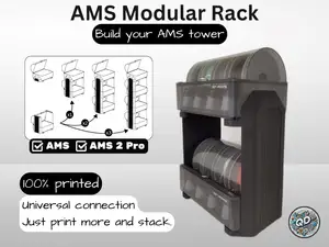 AMS & AMS 2 Pro Modular Rack - Build your tower