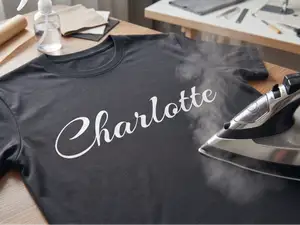 3D Iron-On Text Customizer | Name on T-shirt