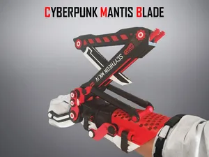 "SCYTHEON" CYBERPUNK MANTIS BLADE