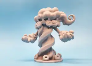 Storm Elemental Miniature