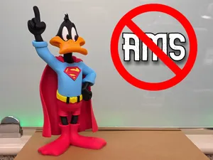 DAFFY DUCK  as SUPERMAN  / NO AMS
