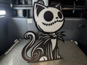 Jack Skellington Cat