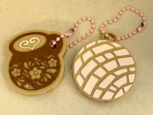 cafecito & concha can tab opener keychains