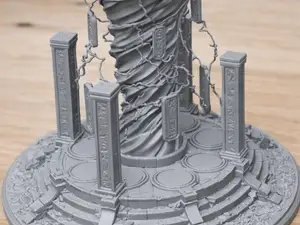 Thousand sons 5 man display base
