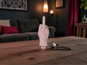 mano di addams, thing hand keyring keychain