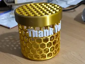 Honey jar presentation container