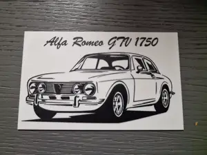 Stampa Decorativa Alfa Romeo GTV 1750