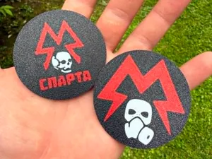 Patches, tokens Metro 2033 Spartan