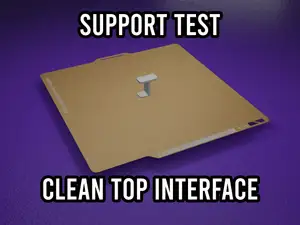 Support Test – Clean Top Interface