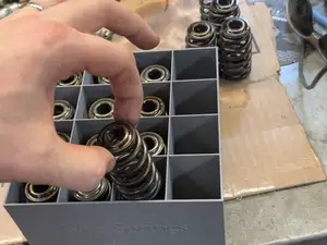 Valve Spring storage box