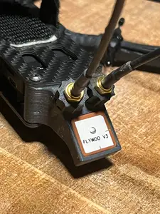 FR7 - Double SMA_Antenna & GPS Mount Matek or BN180 M10 GM10 Mini V3 Flywoo FPV