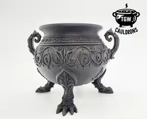 Claw-Foot Gothic Cauldron