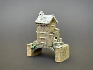 17th Century Lake District Bridge House Miniature