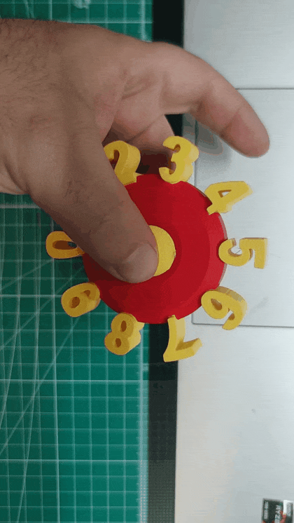 Number Spinner – A Small Toy, A Big Smile